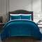 Chic Home Chaya 7 Piece Comforter Set Luxurious Hand Stitched Velvet Bed in a Bag Bedding